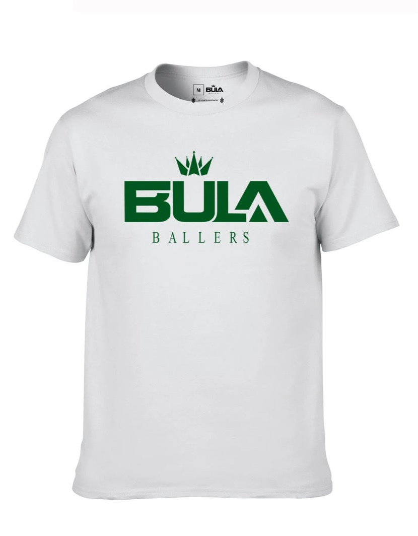 Official Bula Ballers White Tee - Adult