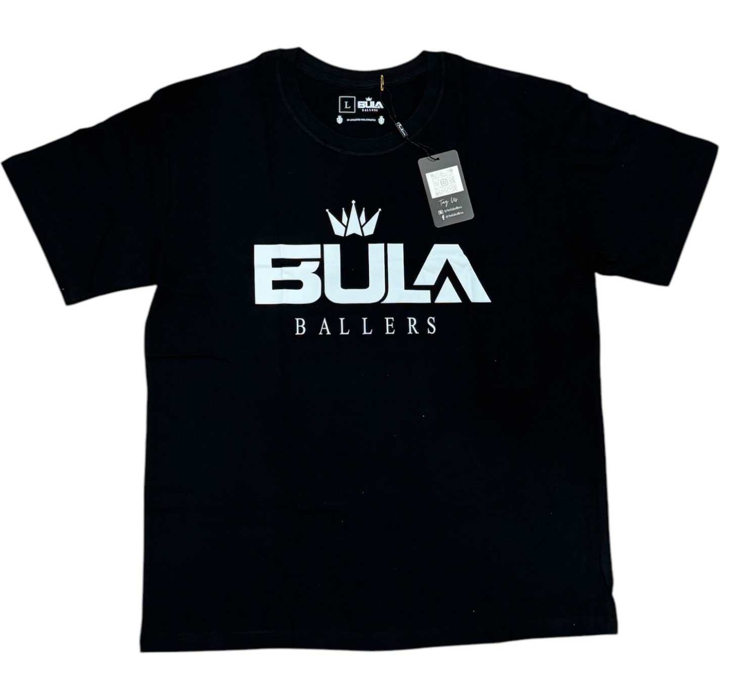 Official Bula Ballers Black Tee - Adult