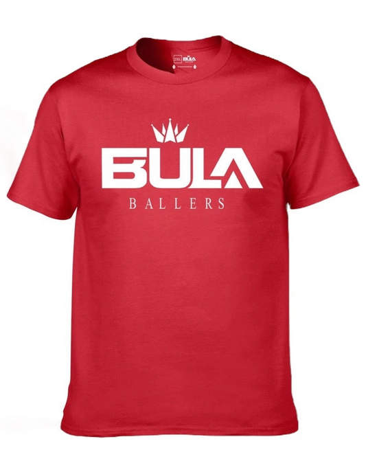 Official Bula Ballers Red Tee - Adult