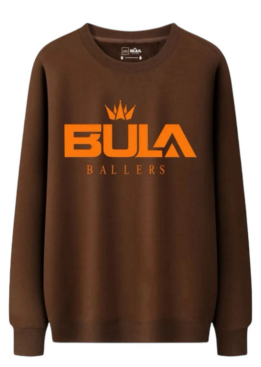 Bula Ballers Crew Neck - Chestnut