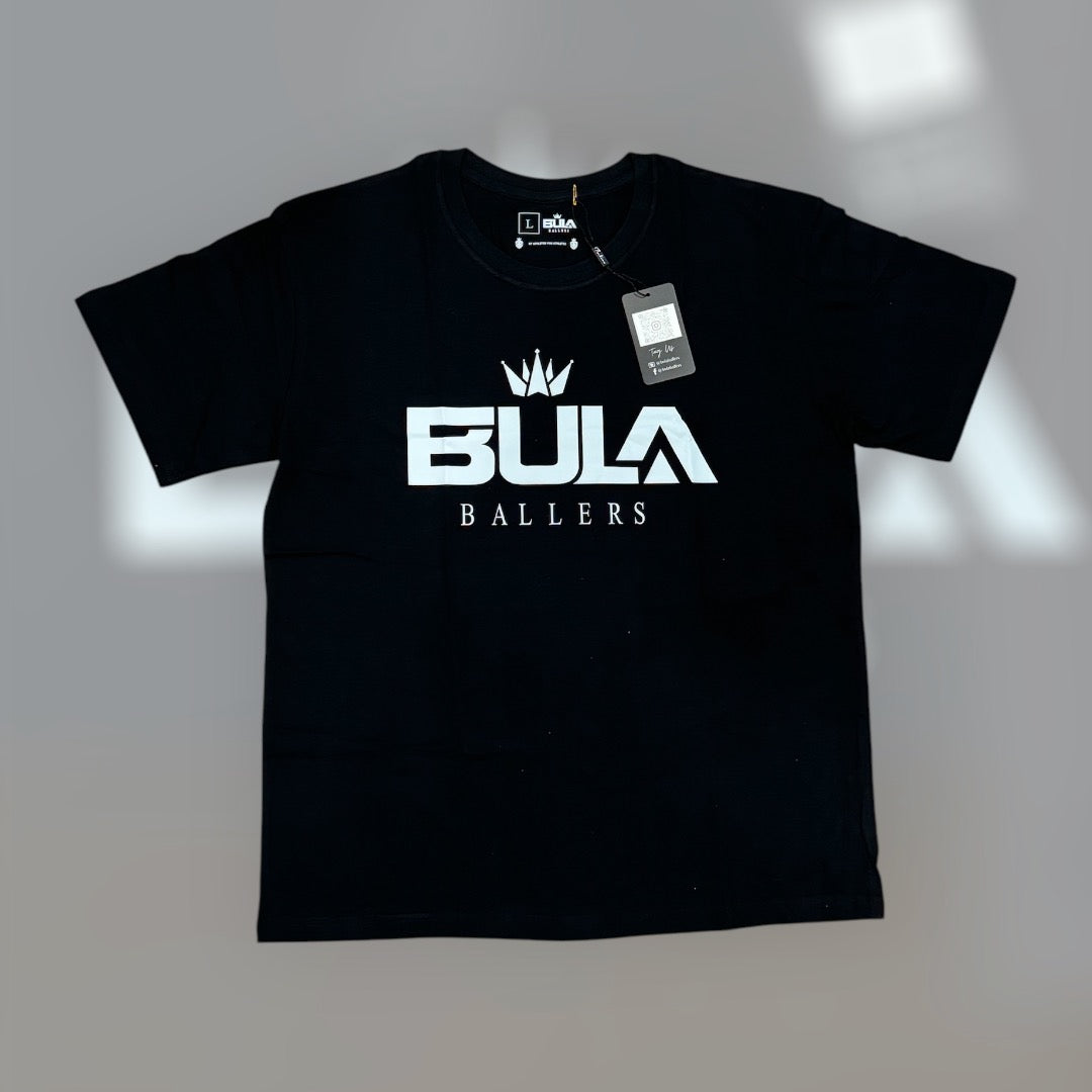 Official Bula Ballers Black Tee - Adult