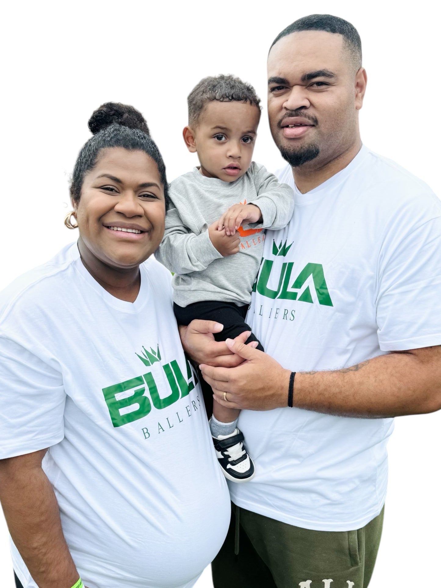 Official Bula Ballers White Tee - Adult