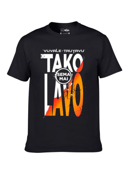 Tako Lavo Full Color Teez - Black