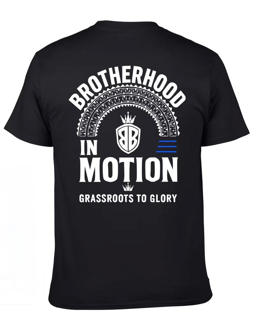 Built Village Tough - Grassroot To Glory Teez - Black